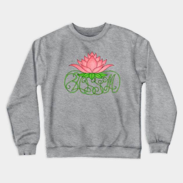 Blossom Crewneck Sweatshirt by NorrisDesigns